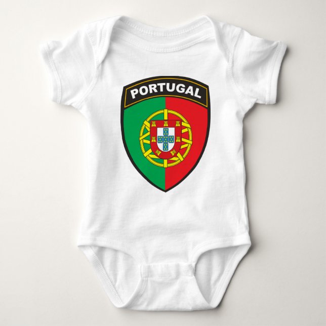 Portugal Baby Strampler (Vorderseite)