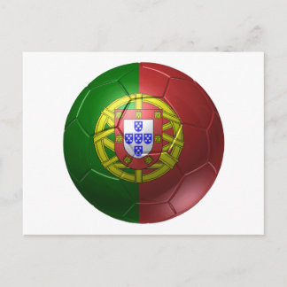 Portugal-Ball Postkarte