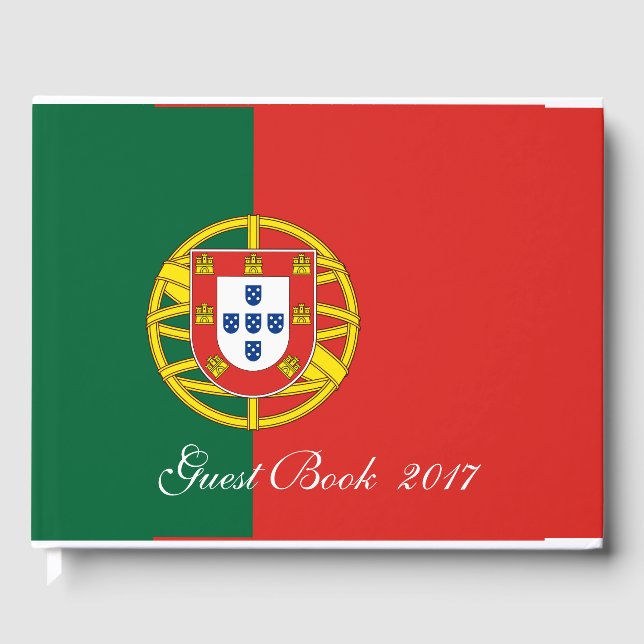 Portugal: Bandeira De Portugal Gästebuch (Vorderseite)
