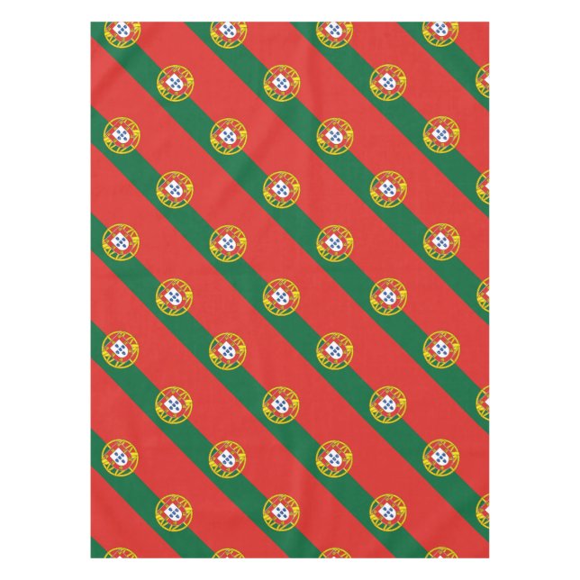 Portugal: Bandeira De Portugal Tischdecke (Vorderseite)