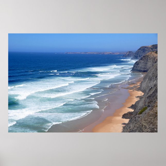 Portugal Beach Poster (Vorne)