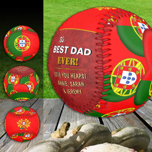 Portugal Bester Vater, patriotische, portugiesisch Baseball