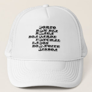 Portugal Bom Dia Boa Tarde Boa Noite Baseball Cap Truckerkappe