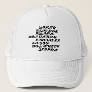 Portugal Bom Dia Boa Tarde Boa Noite Casquette de