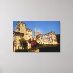 Portugal, Bussaco Palace. Leinwanddruck