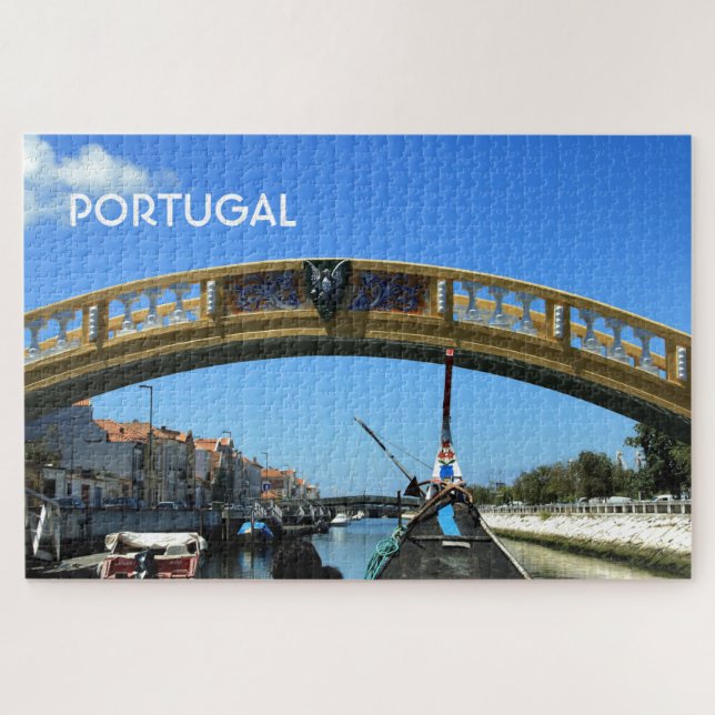 Portugal: Carcavelos Bridge, Aveiro (Horizontal)
