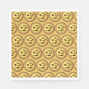 Portugal Custard Egg Tart Pastel Pastéis de Nata Serviette