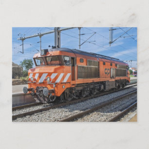 Portugal Diesel Lokomotive Nr. 1943 Postkarte