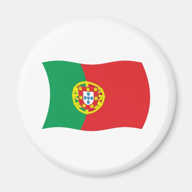 Portugal Flag Magnet (Vorne)