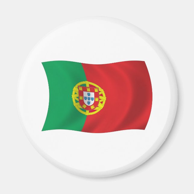Portugal Flag Magnet (Vorne)