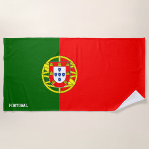 Portugal Flag Splendid Patriotic Strandtuch