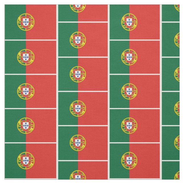PORTUGAL Flag Stoff (Muster)