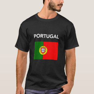 Portugal Flag T Shirt Portugiesisches Flaggenhemd