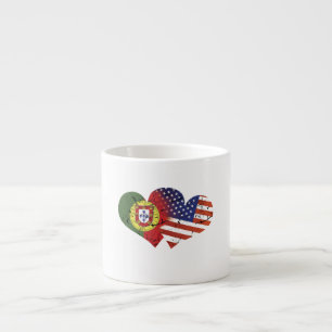 Portugal-Flagge Espressotasse