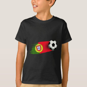 Portugal Flagge Jersey Portugiesische Fußballmanns T-Shirt