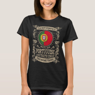 Portugal - Flagge - Portugiesische Männer und Frau T-Shirt