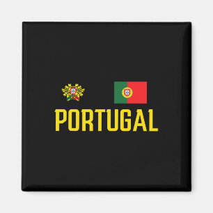 Portugal Flagge Portugiesischer Fußball Fan Männer Magnet
