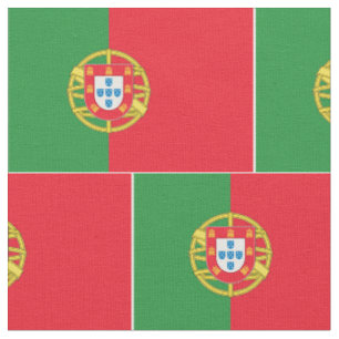 Portugal-Flagge Stoff