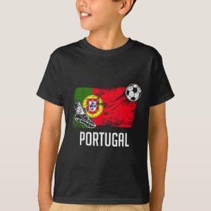 Portugal Flaggen Trikot Portugiesische Fußballmann T-Shirt