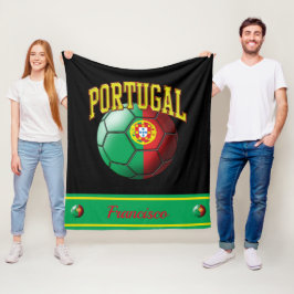 Portugal - Flaggenball-Ball | Name Fleecedecke