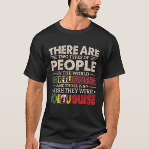 Portugal Flaggenkleid Portugiesische Mädchen und F T-Shirt