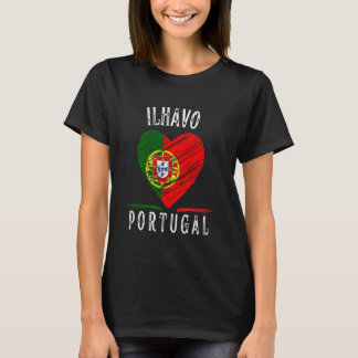 Portugal - Flaggenmitte in Ilhavo Stadt T-Shirt