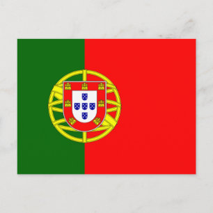 Portugal - Flaggenprodukte Postkarte