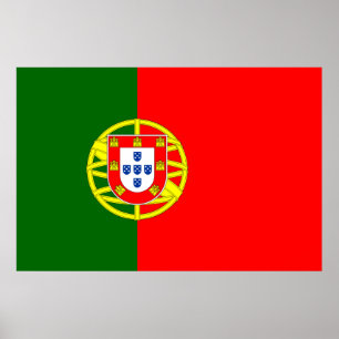 Portugal flagprint, Value Poster Paper (Matte)