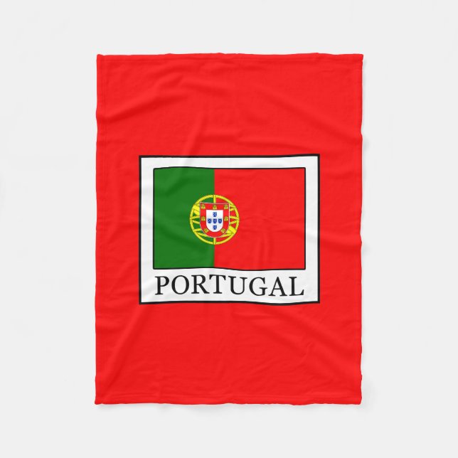 Portugal Fleecedecke (Vorderseite)