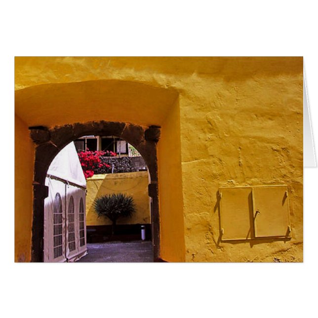 (PORTUGAL) Funchal| Carte des portes (Devant horizontal)
