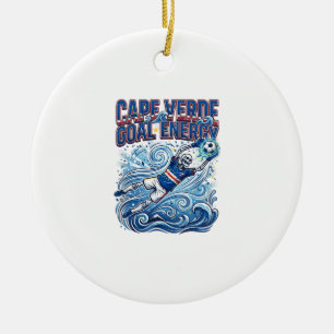 Portugal Fußball 2026 Fußball Fett Land Typographi Keramik Ornament