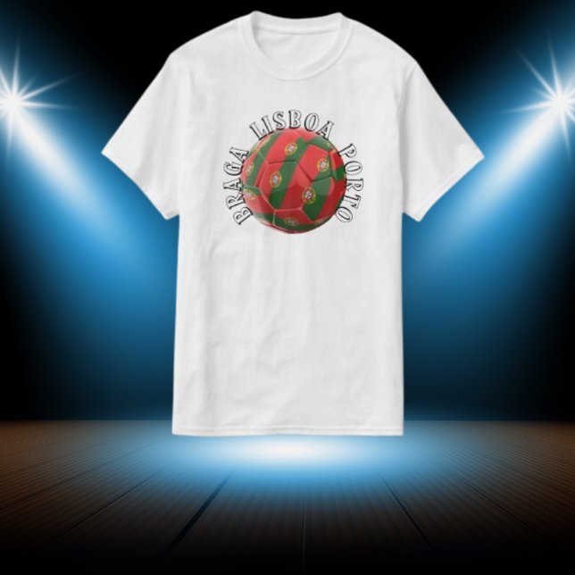 Portugal Fußball-Fußball Braga Porto Lisboa Mens T-Shirt (Von Creator hochgeladen)