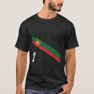 Portugal Fußball Nr. 7 Portugese Fußball Sports T-Shirt
