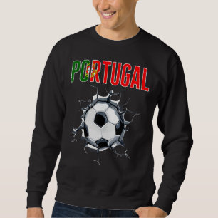 Portugal Fußballfans - Portugiesischer Fußball in  Sweatshirt