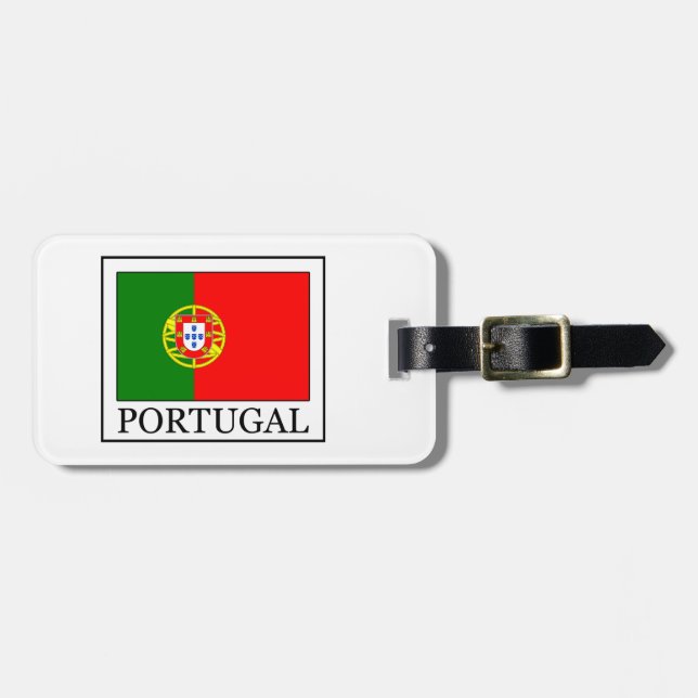 Portugal Gepäckanhänger (Vorderseite horizontal)