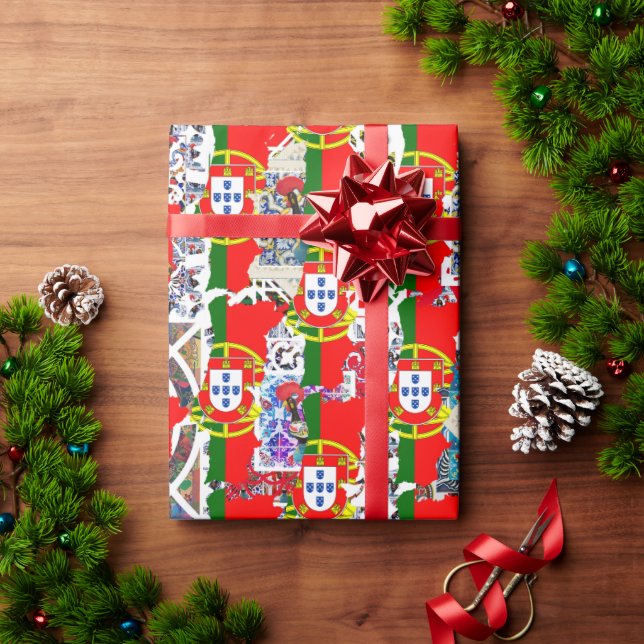 Portugal Geschenkpapier (Feiertagsgeschenk)