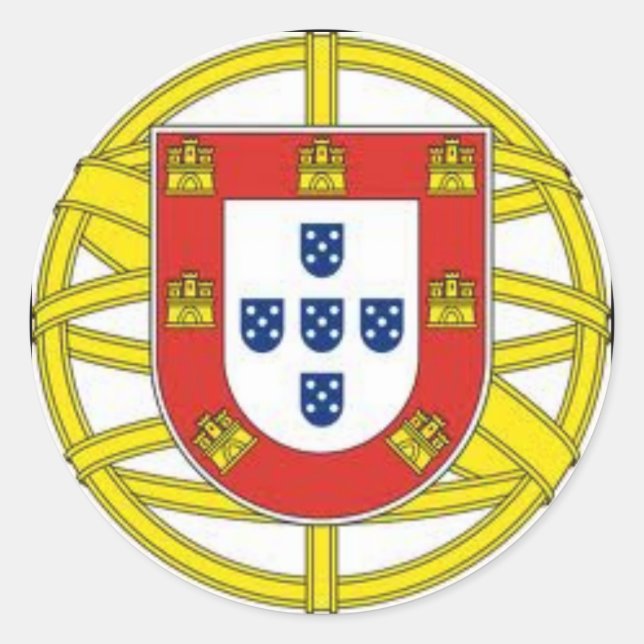 Portugal* Globe Sticker Escudo Portugues Aesivo (Vorderseite)