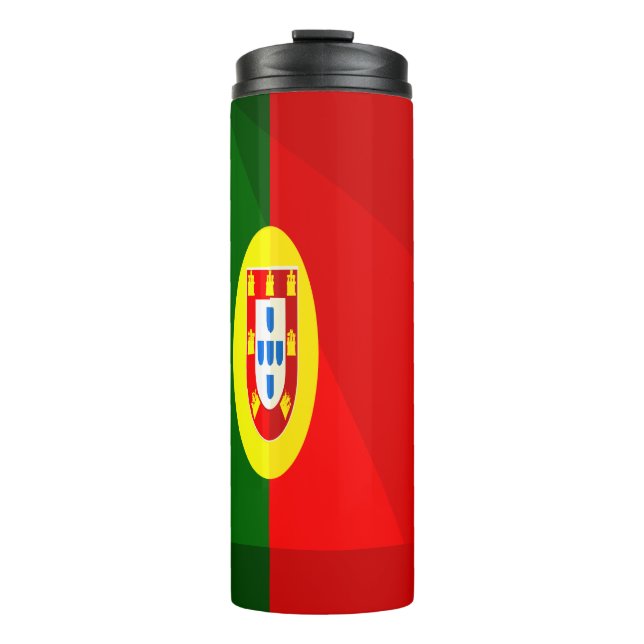 Portugal - I Liebe Portugal - Flagge Portugals Thermosbecher (Vorderseite)