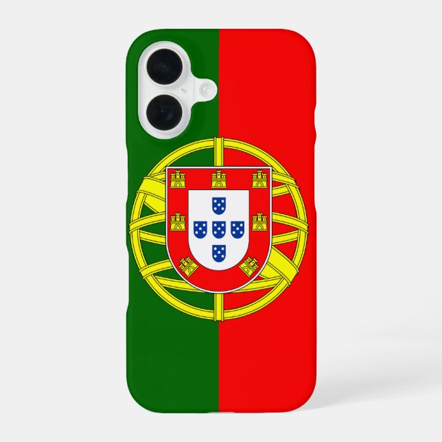 Portugal iPhone 16 Hülle (Rückseite)