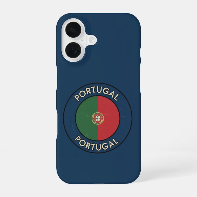 Portugal iPhone 16 Hülle (Rückseite)