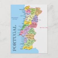Portugal Karte