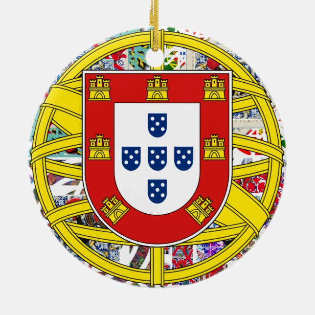 Portugal Keramik Ornament (Hinten)