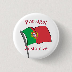 Portugal Landesflagge Thunder_Cove Button