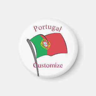 Portugal Landesflagge Thunder_Cove Magnet