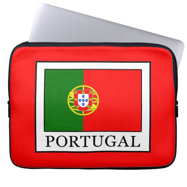 Portugal Laptopschutzhülle (Vorderseite)