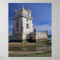 Portugal, Lisbon. Belem Tower, a UNESCO World