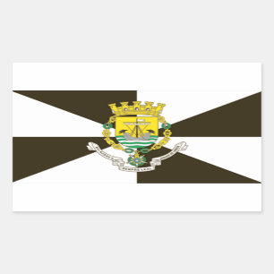 Portugal, Lisbon* Flaggen-Aufkleber Bandeira De Rechteckiger Aufkleber