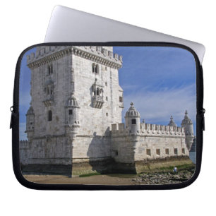 Portugal, Lissabon. Belem-Turm, ein UNESCO-Welterb Laptopschutzhülle
