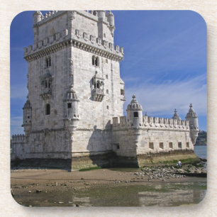 Portugal, Lissabon. Belem-Turm, ein UNESCO-Welterb Untersetzer