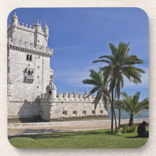 Portugal, Lissabon. Belem-Turm, ein UNESCO-Welterb Untersetzer